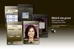 Watch Me Change App allows you to create a time lapse video of you or a loved one changing over time